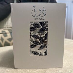 Thouq by Lattafa Eau de Parfum - White & Silver Leaf Design